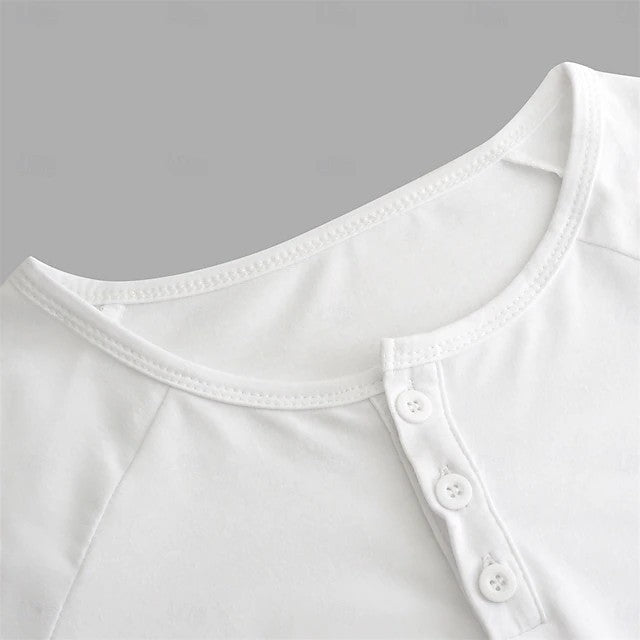 Men's Bottoming Shirt Henry Collar Long-sleeved T-shirt